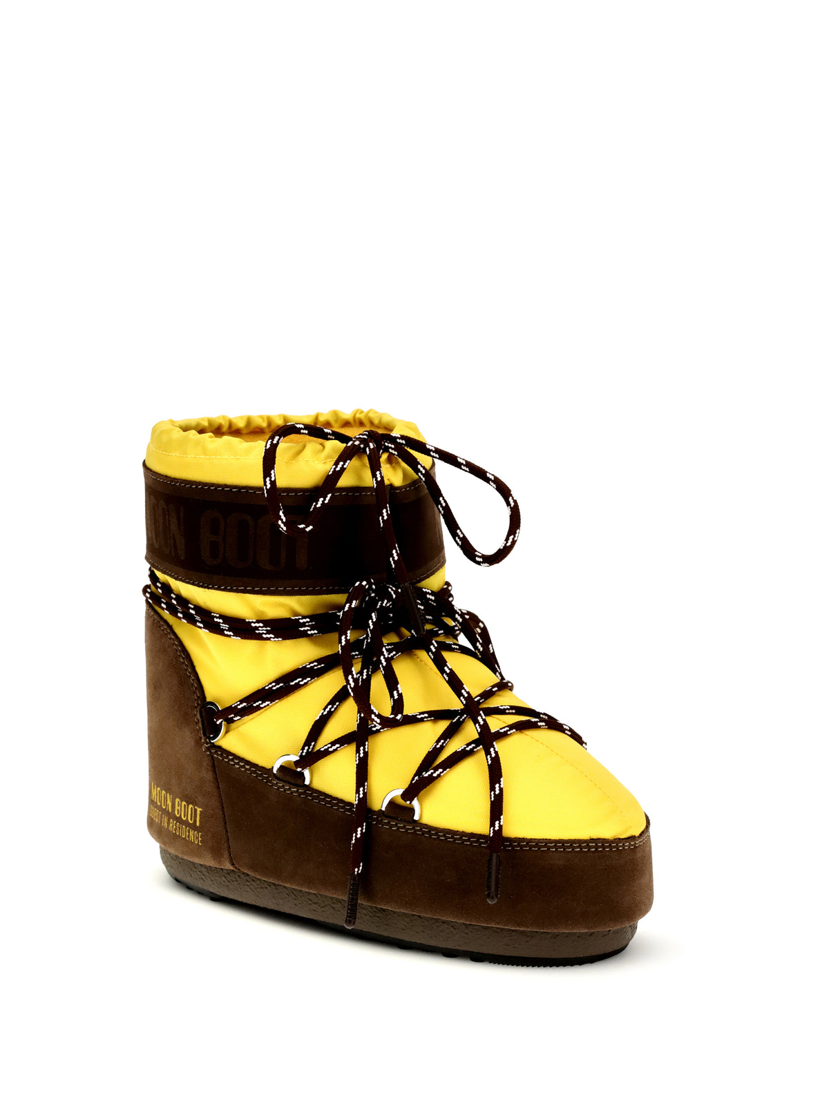 Moon Boot Moon Boot x Guest in Residence Icon Low Boots - Sunflower/Cocoa
