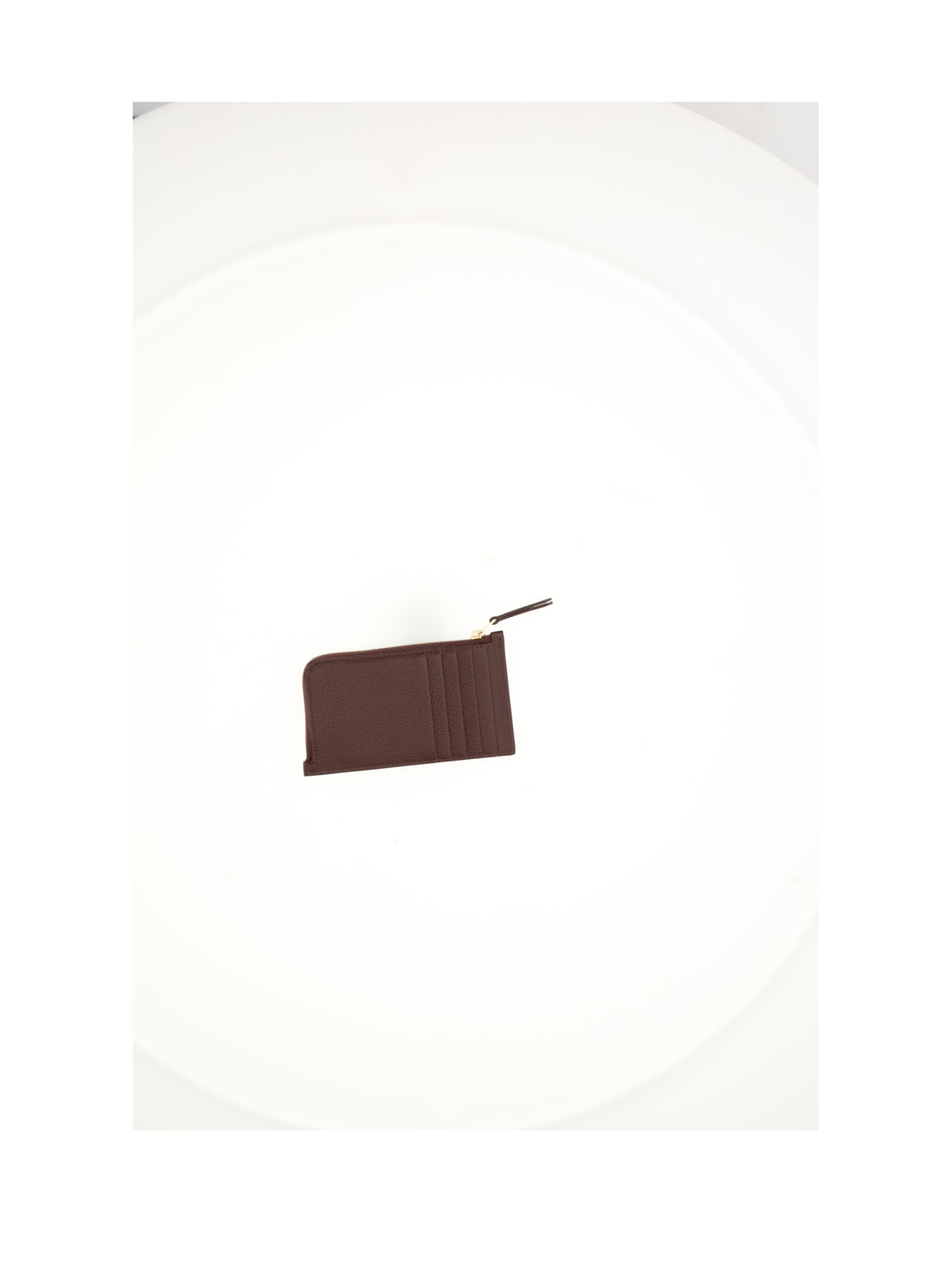 Celine LONG ZIPPED CARD HOLDER - Syrah / Ultra Red