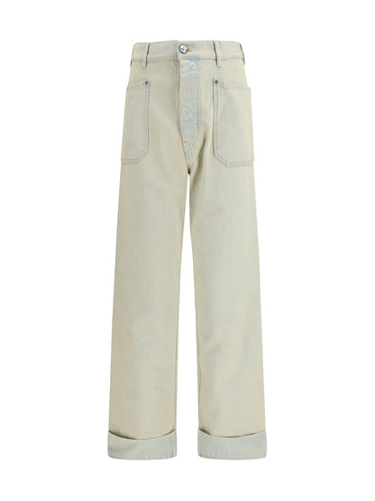 VIVIENNE WESTWOOD Jeans in cotton with patch pockets