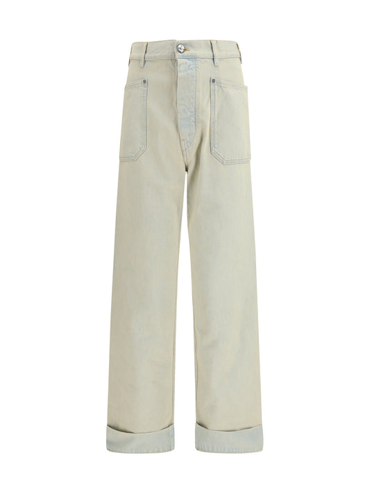 VIVIENNE WESTWOOD Jeans in cotton with patch pockets