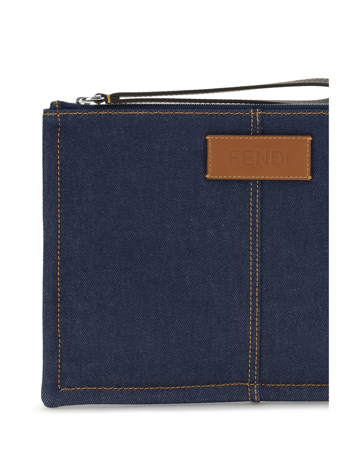 FENDI Medium denim Pouch