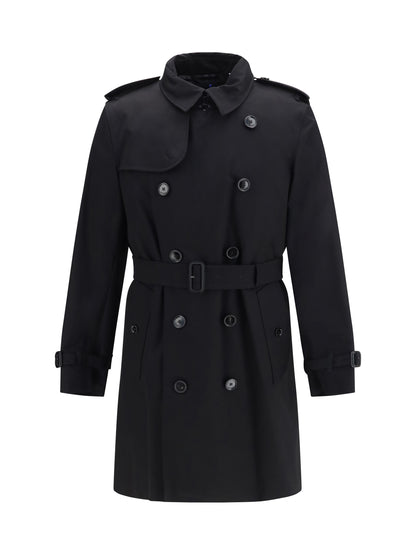 Burberry Trench Coat with removable padding - Black