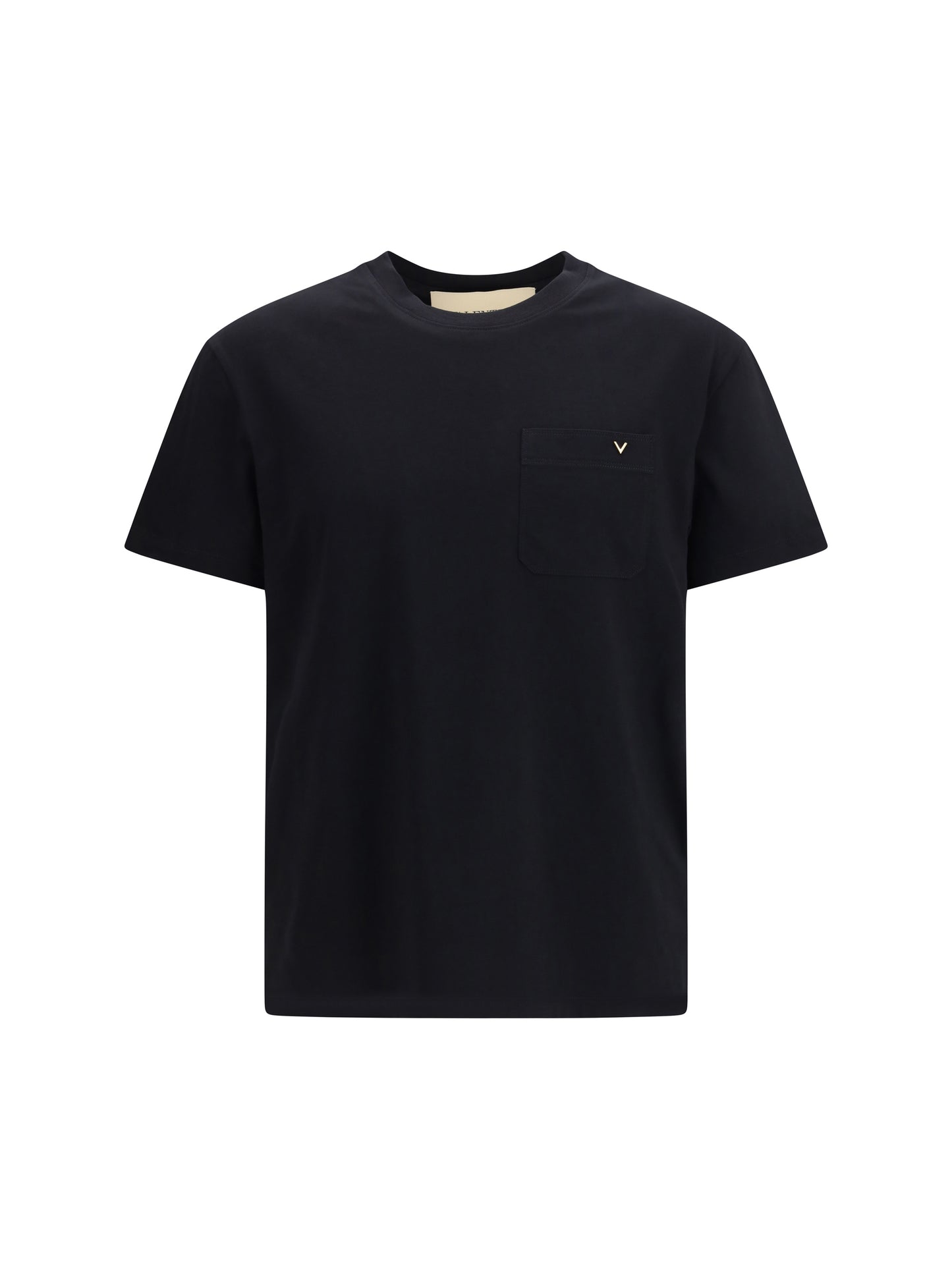 VALENTINO Cotton T-shirt with VGold