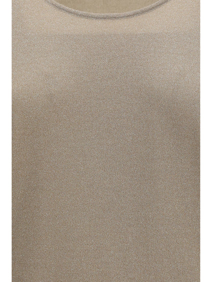 BRUNELLO CUCINELLI Luminous knit Tank Top