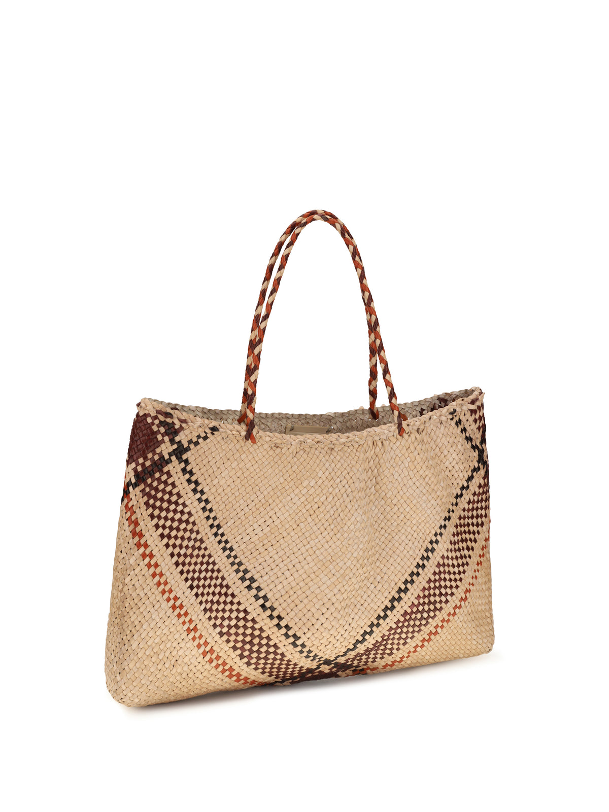 Dragon Diffusion Handwoven leather Tote Bag - Natural