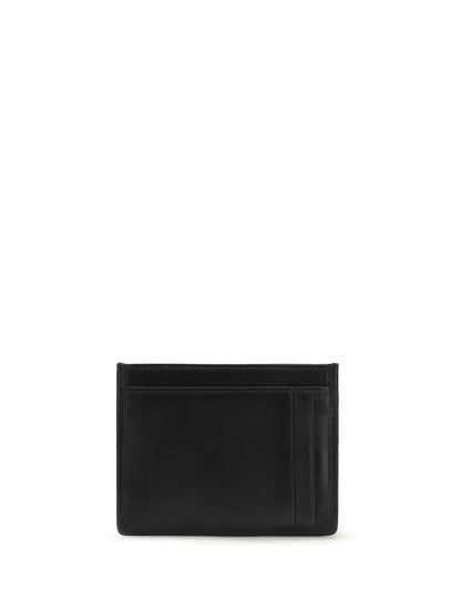 Miu Miu Matelassé nappa leather Card Holder - Black