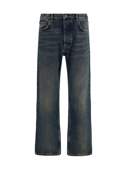 Off-White Half Arrow Jeans - Dirty Dark Blue