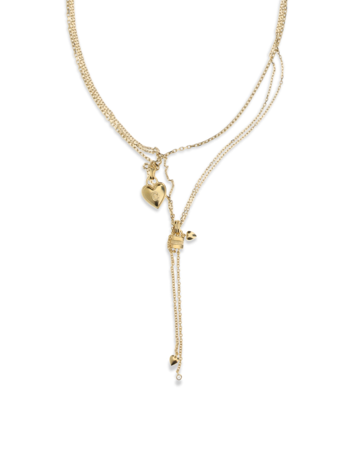 Chloé Paddington mini Necklace - Vintage Gold