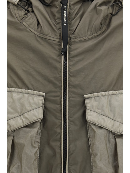 C.P. COMPANY Bi-TM Mixed Goggle Jacket