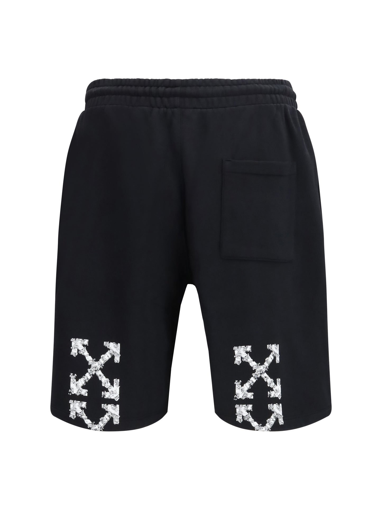 OFF-WHITE Heraldic Arrow Bermuda Shorts