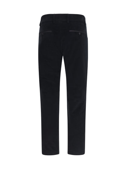 Dolce & Gabbana Velvet Pants - Black