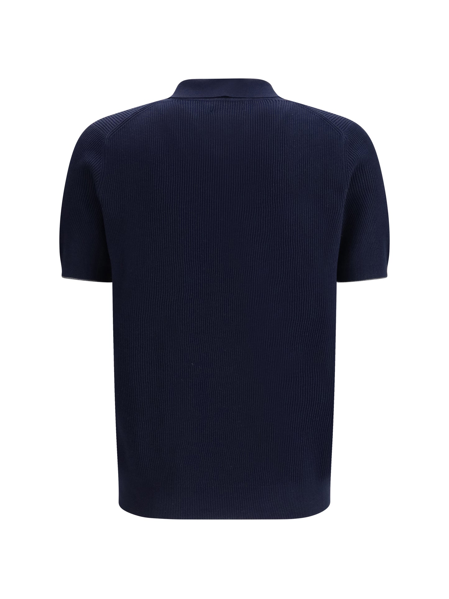 BRUNELLO CUCINELLI Ribbed Polo Shirt