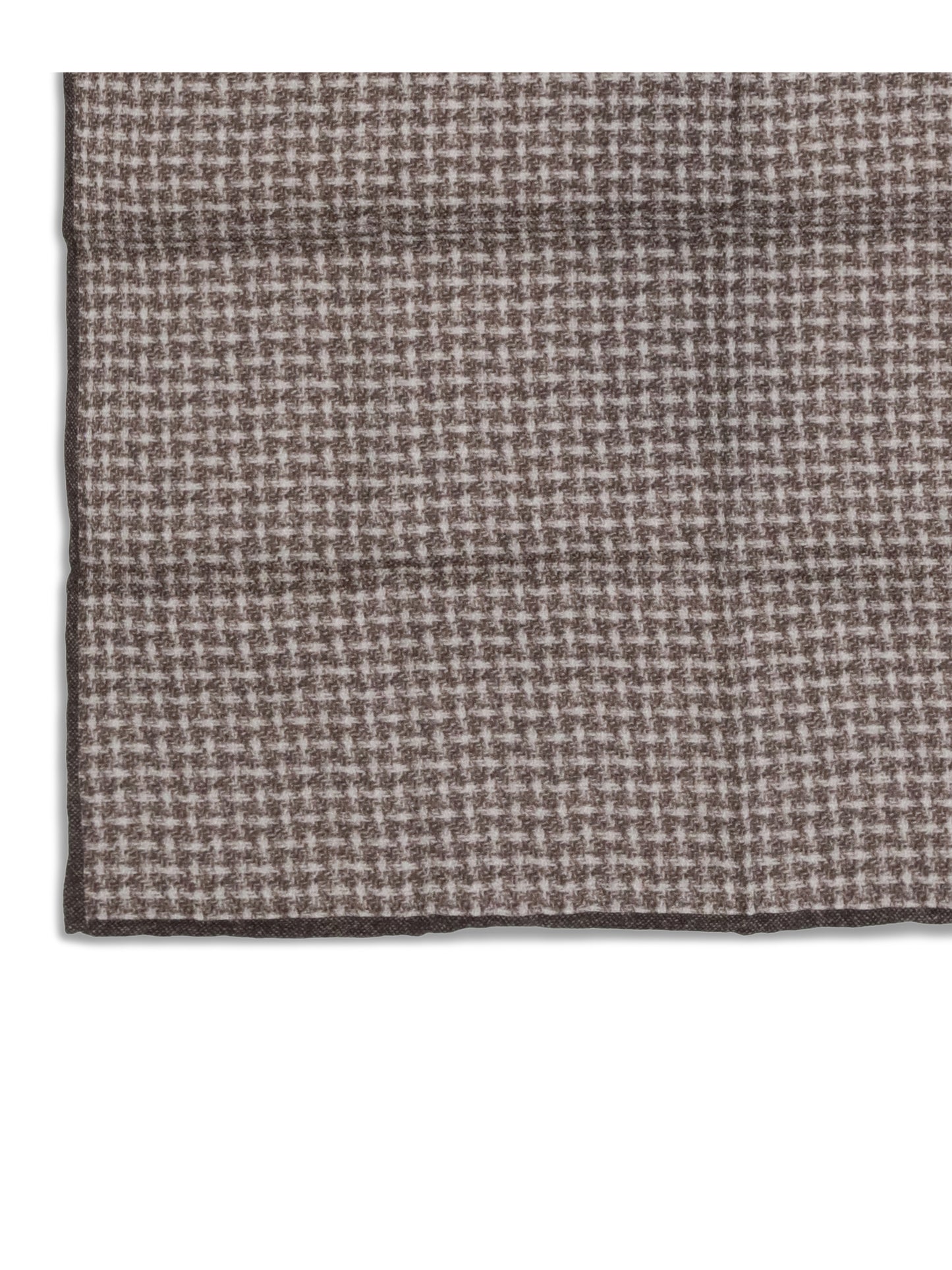BRUNELLO CUCINELLI Silk Pocket Square with woven design