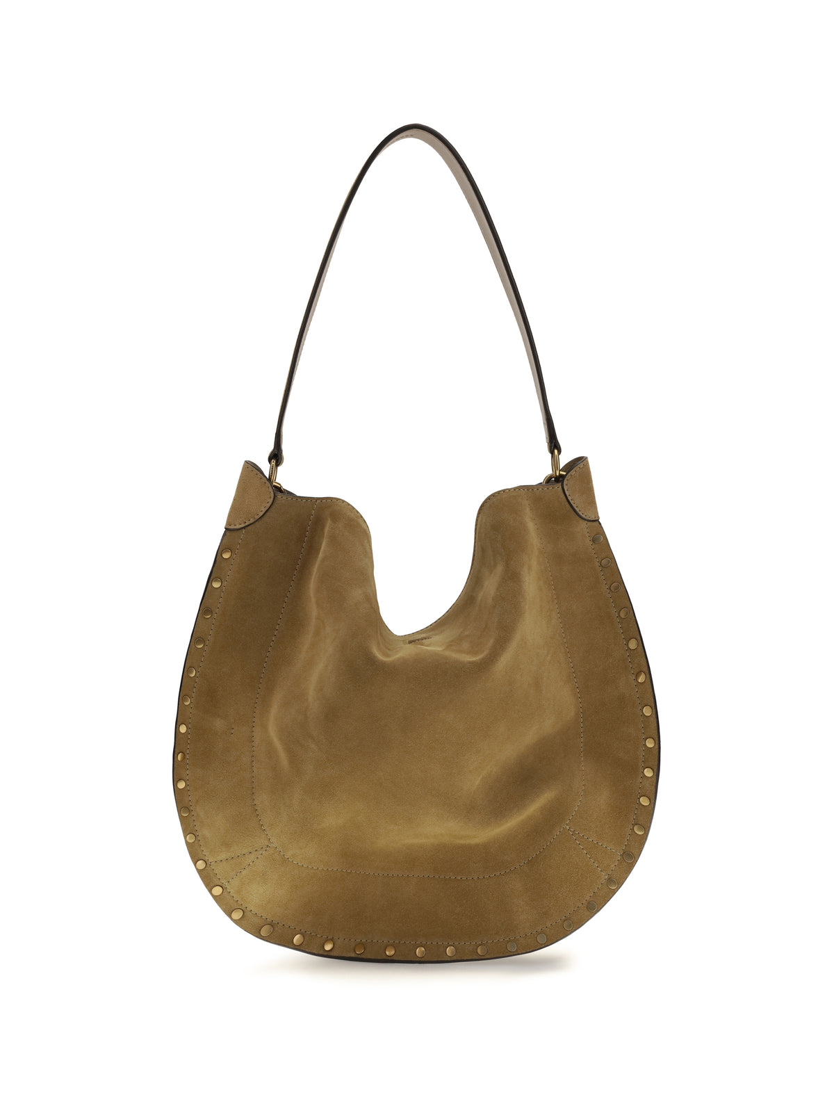Isabel Marant Oskan Soft Shoulder Bag - Taupe