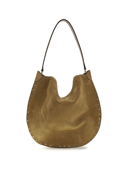 Isabel Marant Oskan Soft Shoulder Bag - Taupe