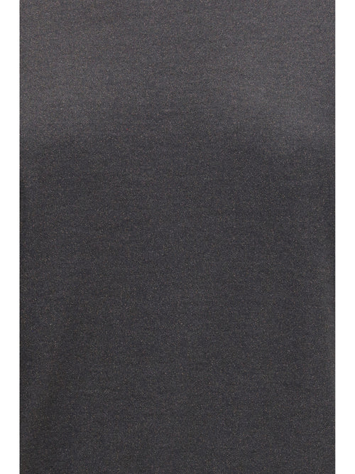 Brunello Cucinelli Short-sleeve cashmere and silk Sweater - Piombo