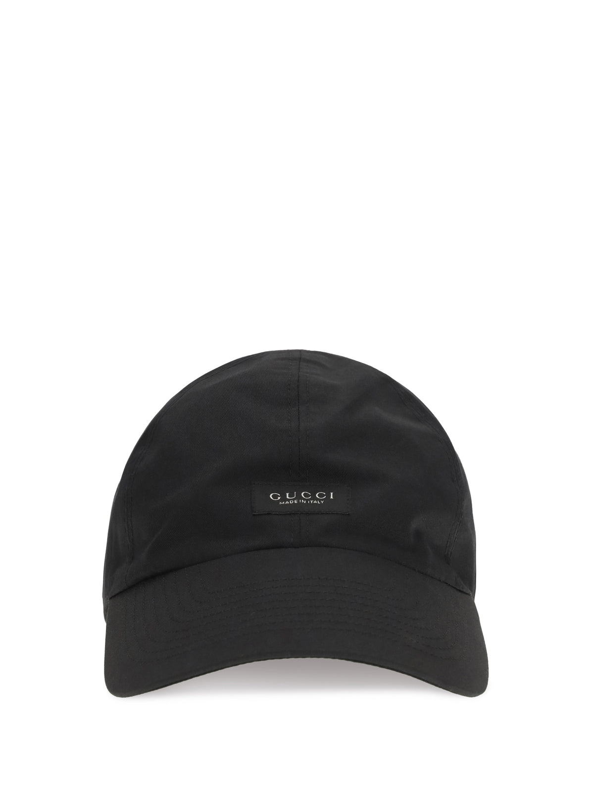 Gucci Logo Baseball Cap - Black Black/Black