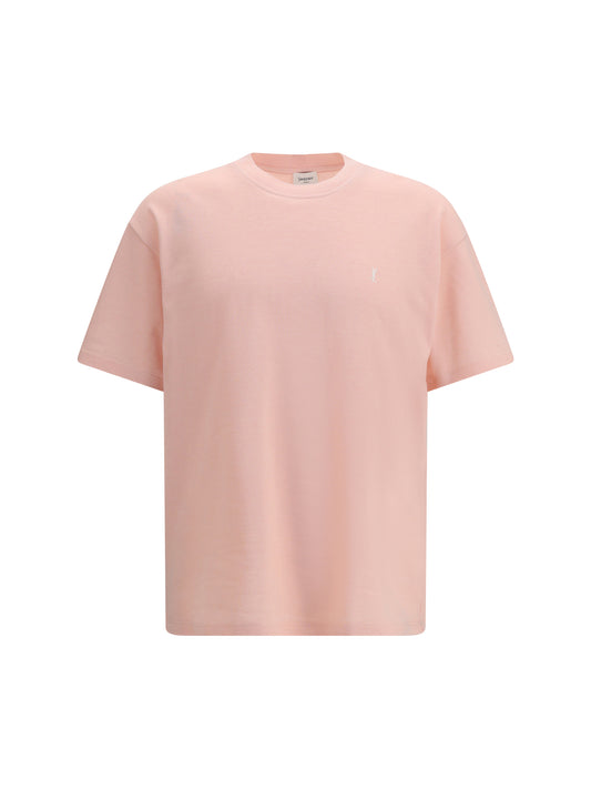 SAINT LAURENT Cassandre Piqué T-shirt