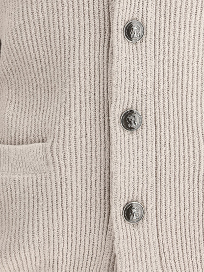 BRUNELLO CUCINELLI Ribbed Cardigan