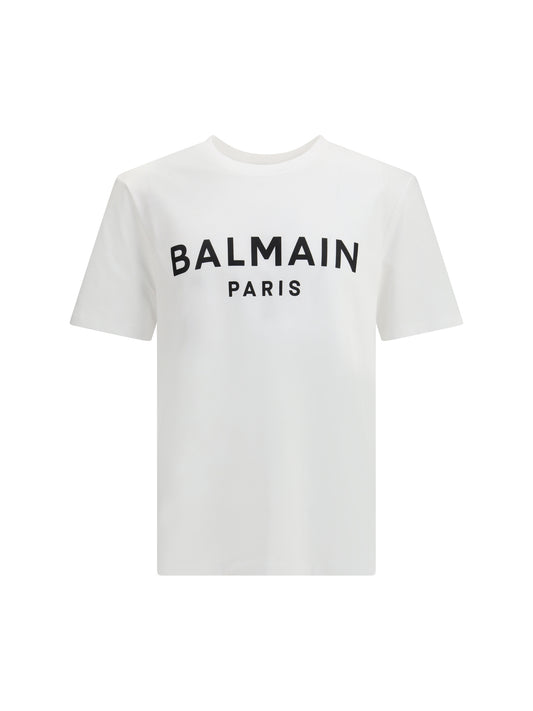 BALMAIN Cotton print T-shirt