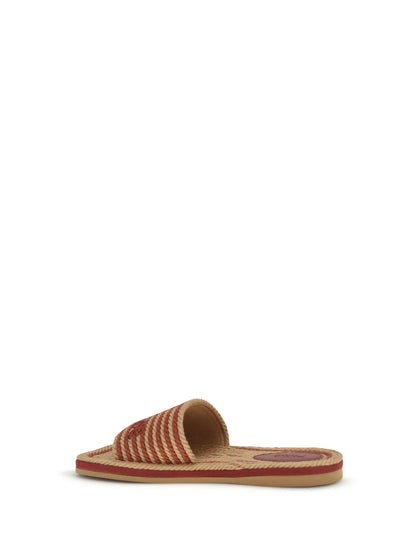 CHLOÉ Raffia Sandals