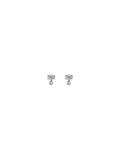 SELF-PORTRAIT Pearl bow Earrings