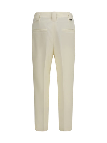 Versace Stretch wool Pants - White