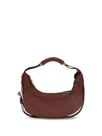 Moschino Leather Handbag - Vino
