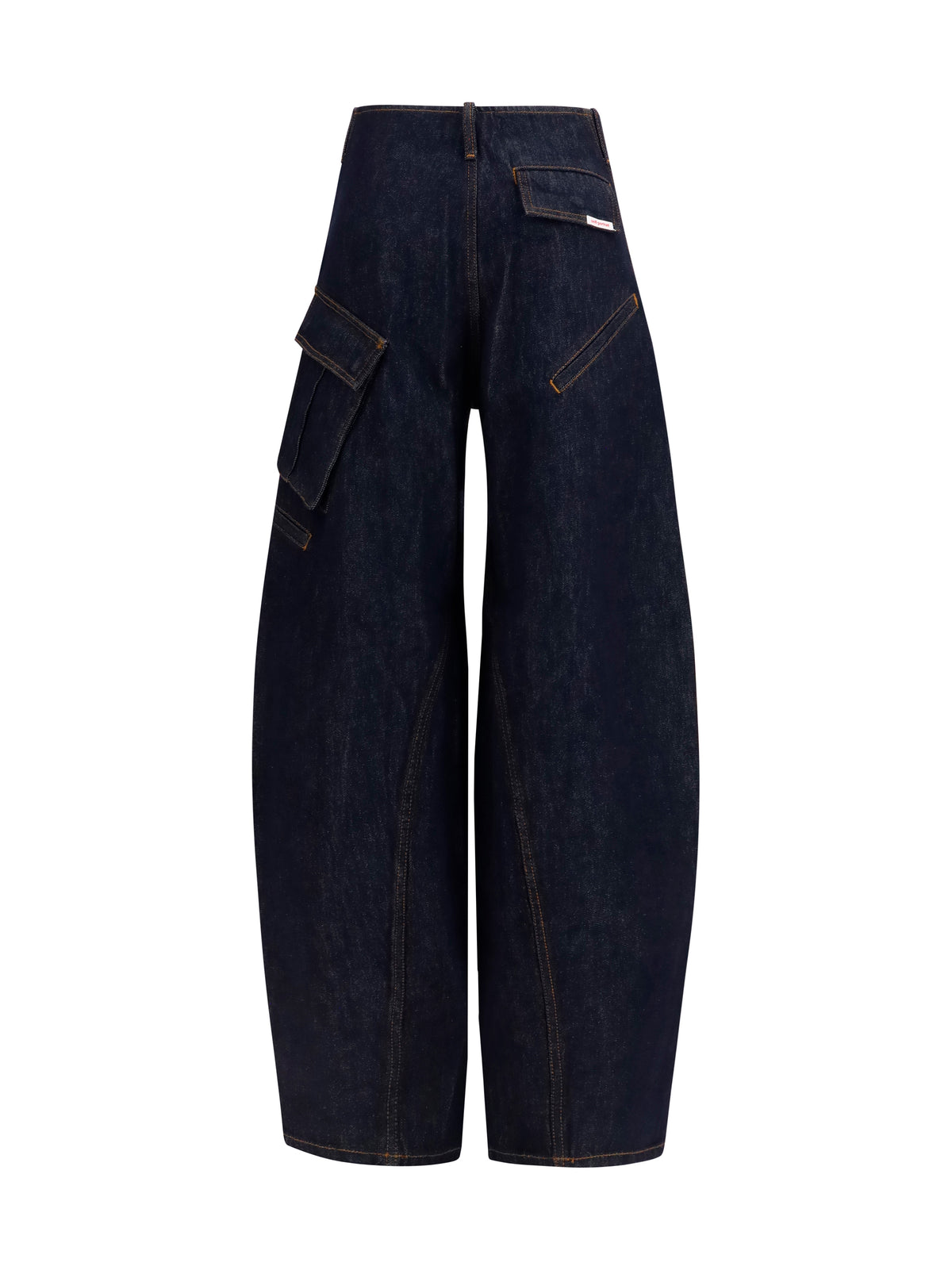 Self-Portrait Cargo Jeans - Blue