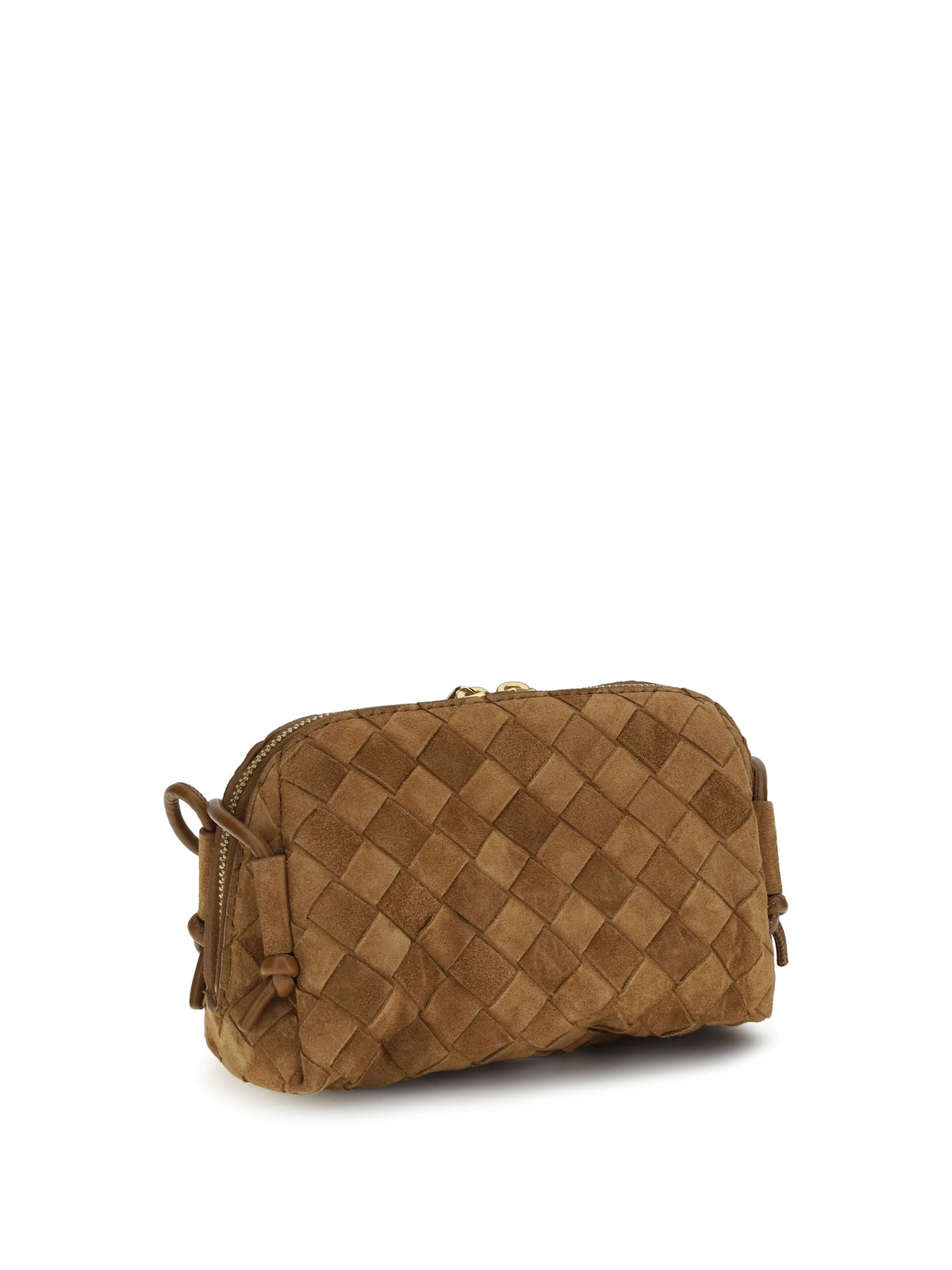 Bottega Veneta Mini Loop Shoulder Bag - Amber-Gold