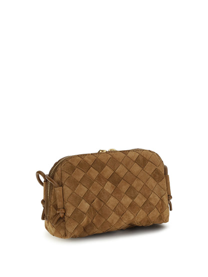Bottega Veneta Mini Loop Shoulder Bag - Amber-Gold