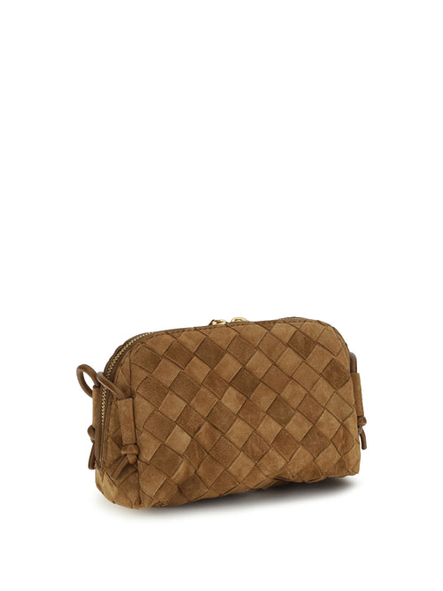 Bottega Veneta Mini Loop Shoulder Bag - Amber-Gold
