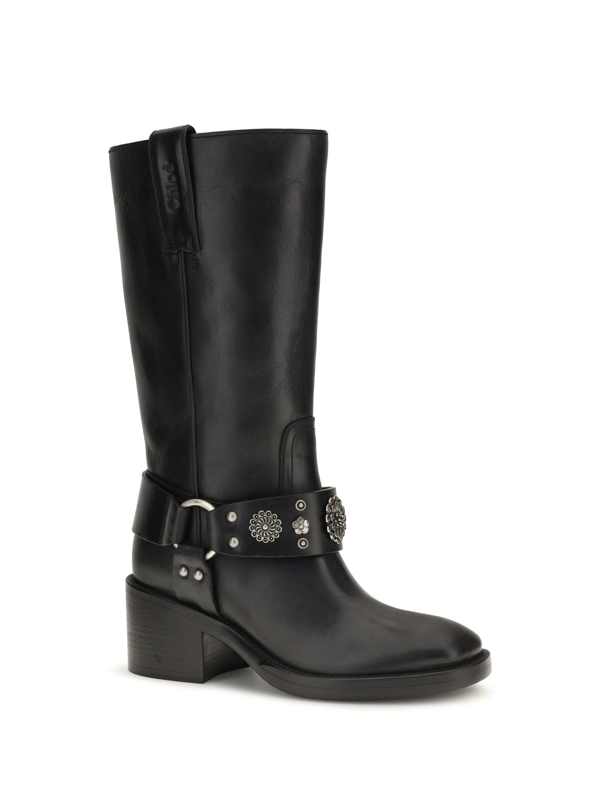 Chloé Dakota buckle knee-high Boots - Black