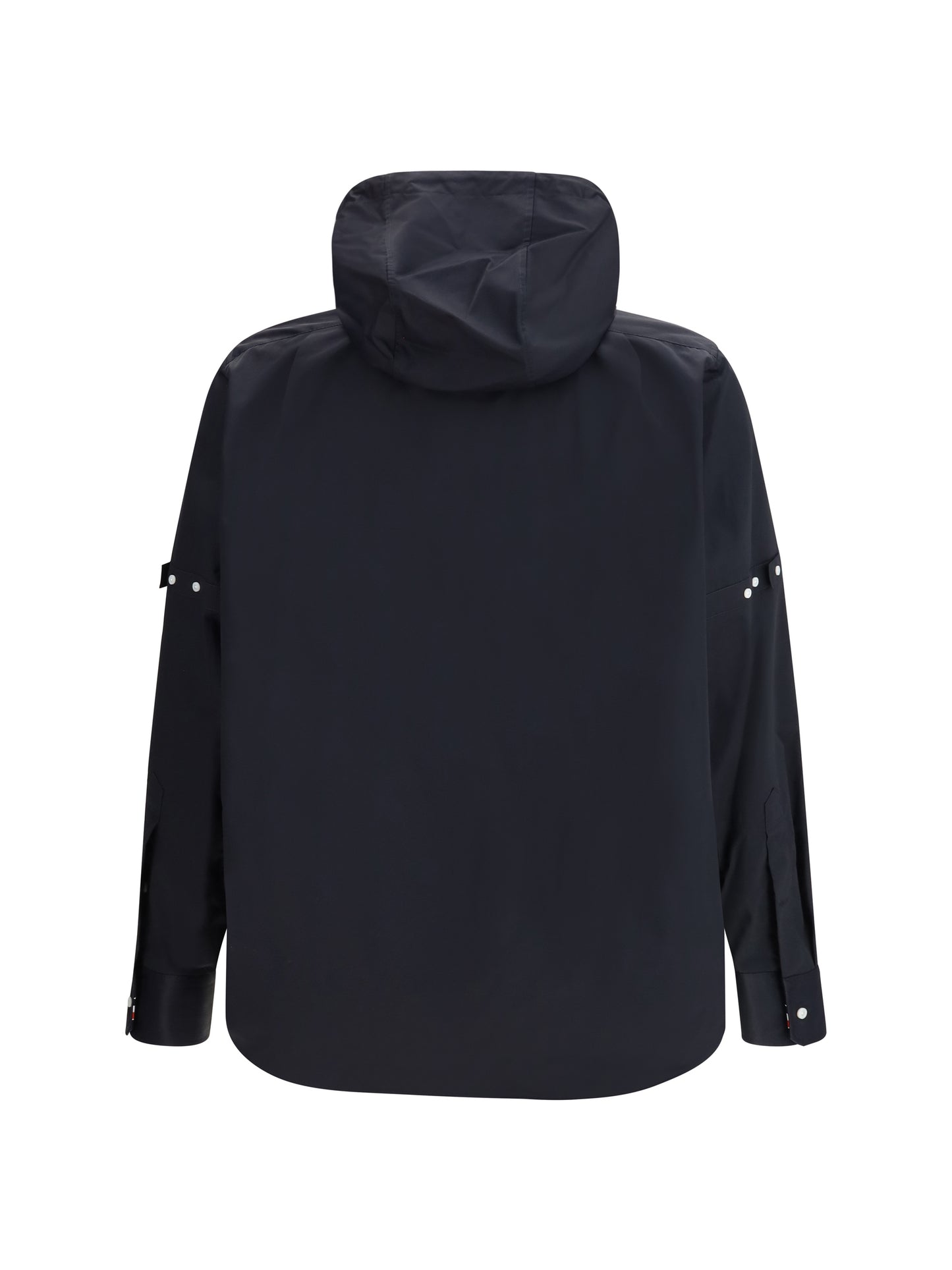 THOM BROWNE Nylon cotton hooded Jacket