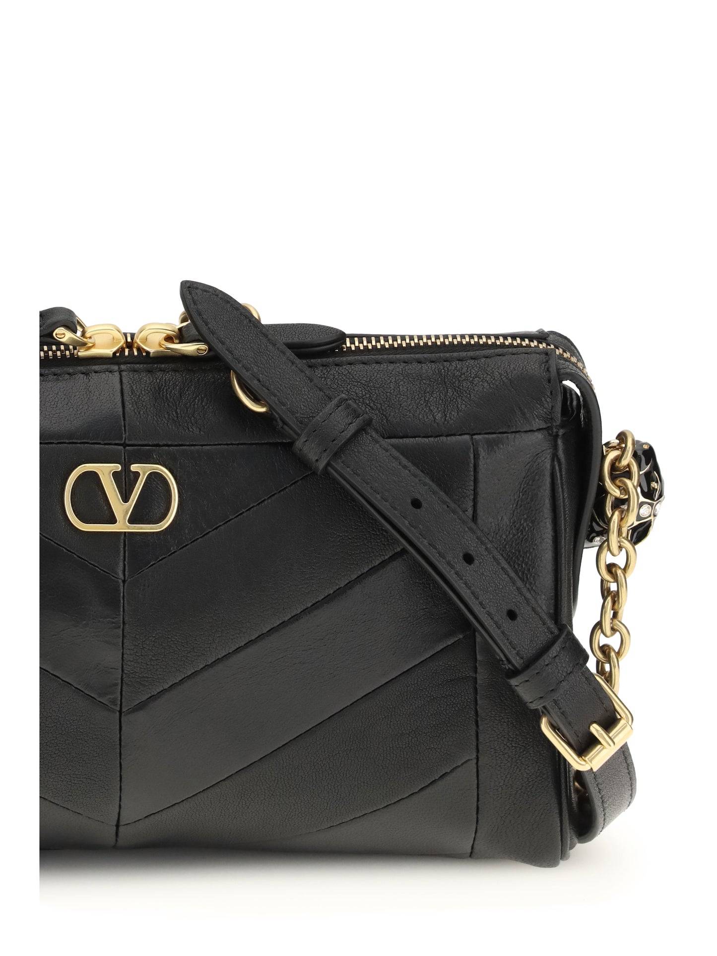 VALENTINO GARAVANI Panthea small chevron Shoulder Bag