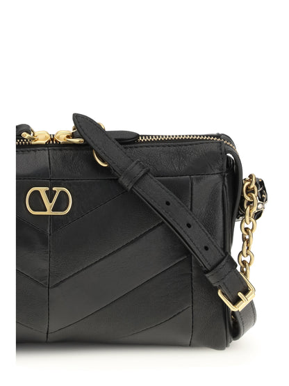 VALENTINO GARAVANI Panthea small chevron Shoulder Bag