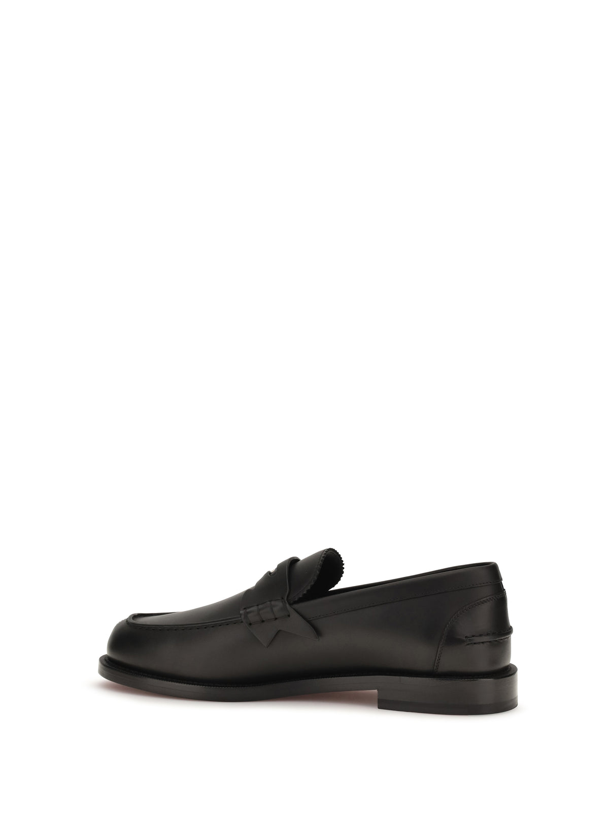 Christian Louboutin Plato leather Loafers - Black