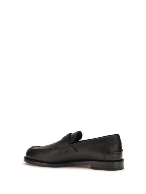 Christian Louboutin Plato leather Loafers - Black