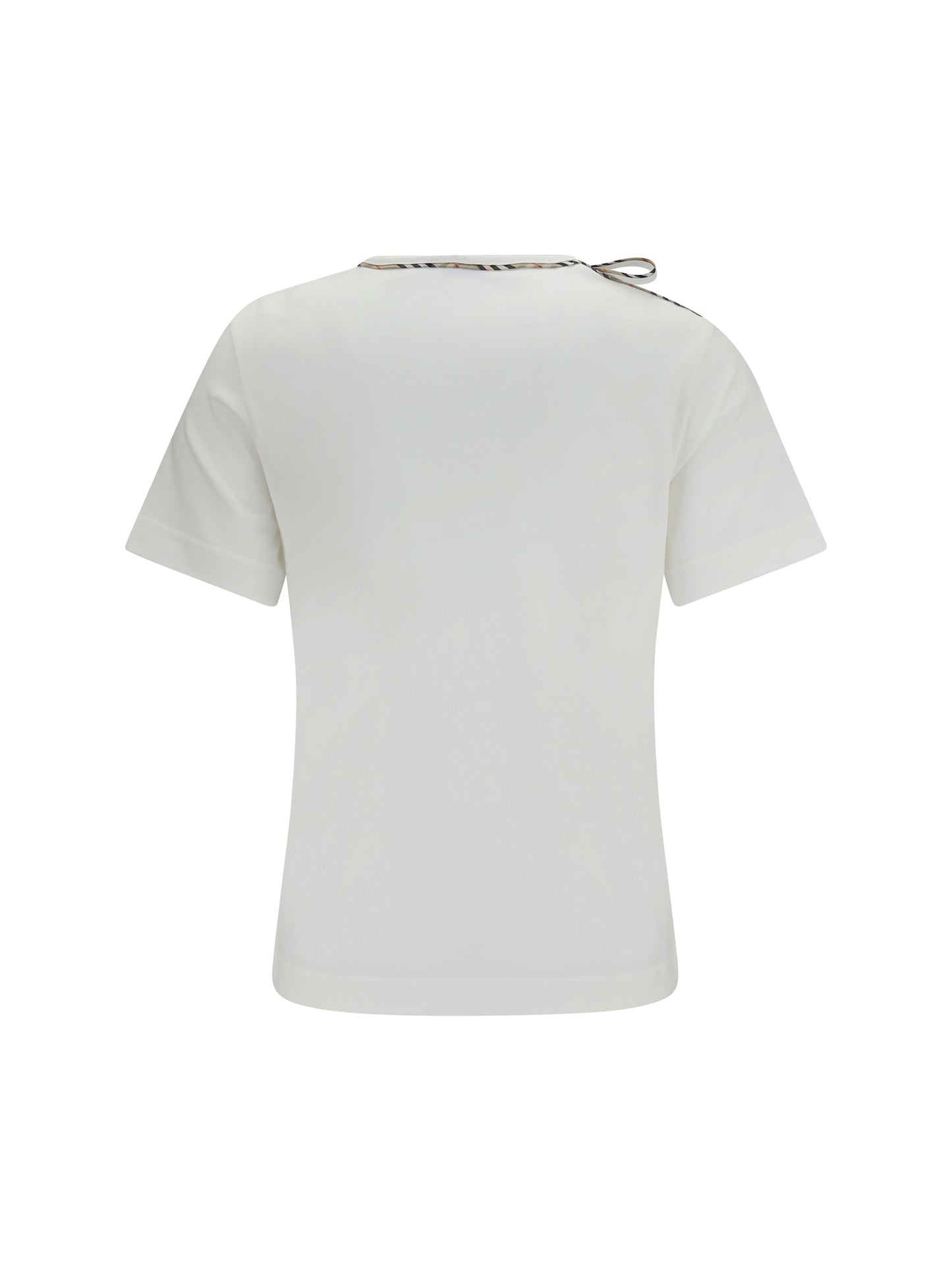 BURBERRY Cotton lace-detail T-shirt