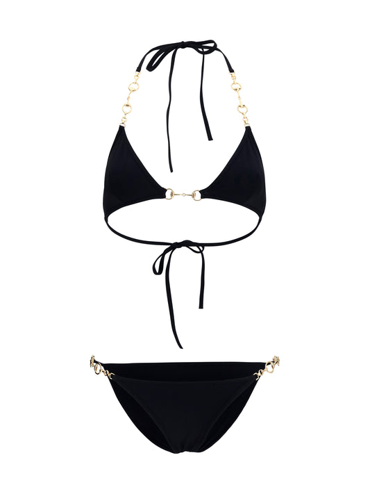 GUCCI Stretch jersey Bikini with Horsebit