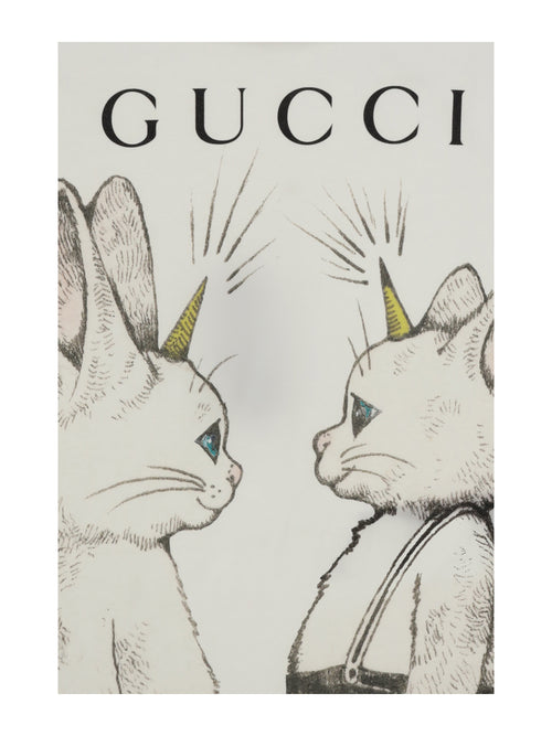 Gucci Printed cotton T-shirt for Boy - New White/Mc
