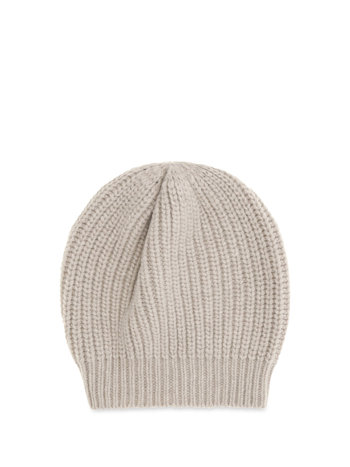 Brunello Cucinelli Cashmere Beanie with sequins - Rustic Beige