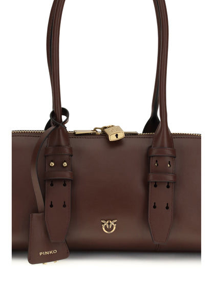 PINKO Large Bowling Baguette Shoulder Bag