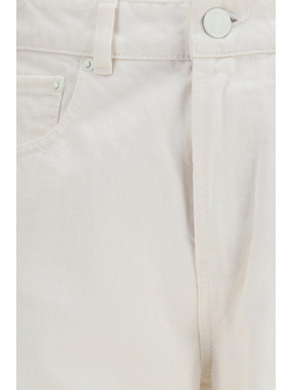AMI PARIS High-rise straight-leg Jeans in cotton