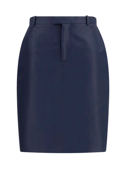 Gucci Silk faille Skirt - Ink