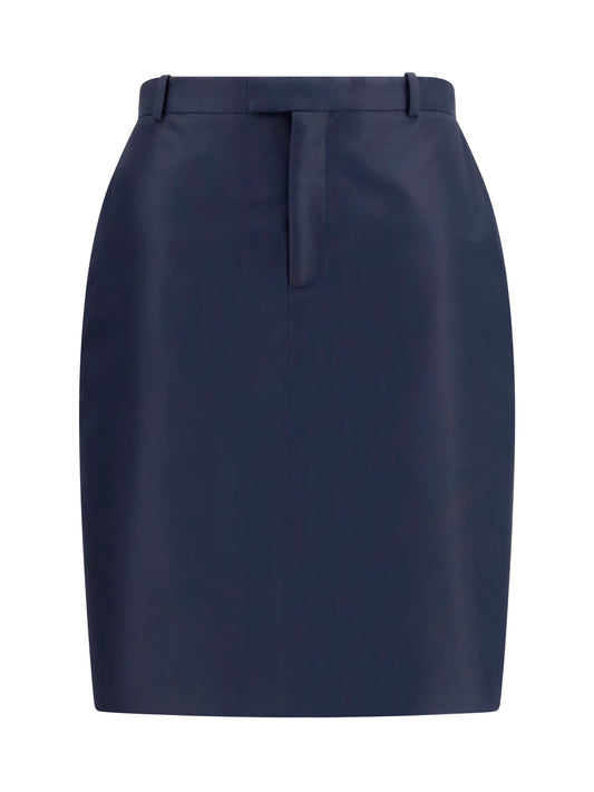 Gucci Silk faille Skirt - Ink