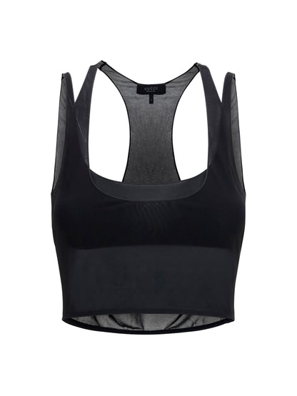 Gucci Viscose Bralette - Black