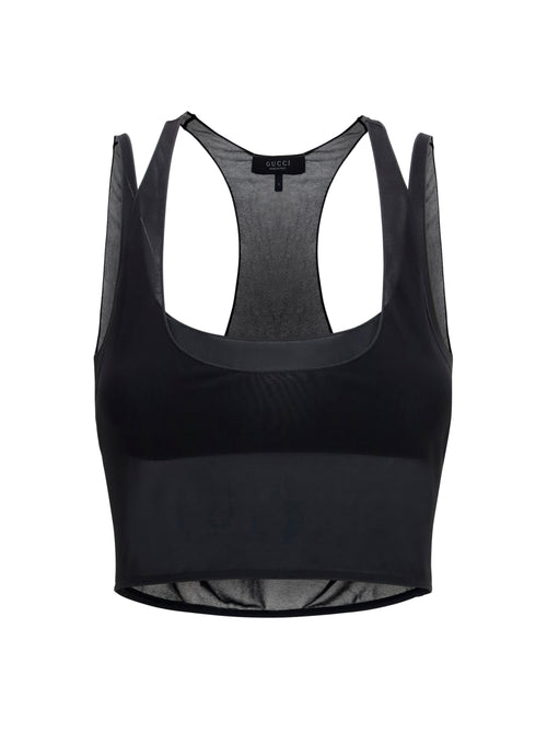 Gucci Viscose Bralette - Black