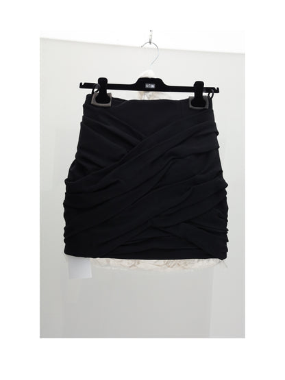 Celine DRAPED MINI SKIRT - Black