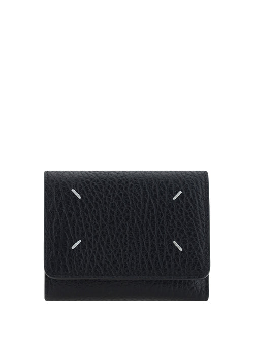 Maison Margiela Grained leather Wallet - Black